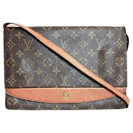 Louis Vuitton-Pochette Bordeaux Monogram Louis Vuitton-Marron,Monogramme