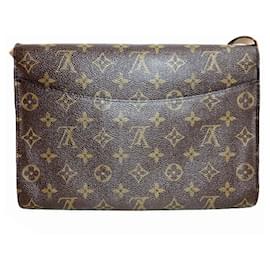 Louis Vuitton-Pochette Bordeaux Monogram Louis Vuitton-Marron,Monogramme