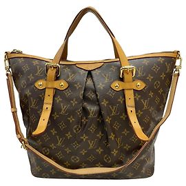 Louis Vuitton Palermo GM Monogram Tote Bag Braun Monogramm