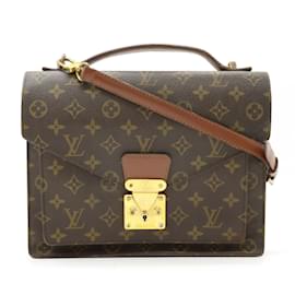 Louis Vuitton-Louis Vuitton Monogram Monceau 28 Handbag-Other,Monogram
