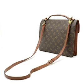 Louis Vuitton-Louis Vuitton Monogram Monceau 28 Handbag-Other,Monogram