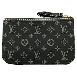 Louis Vuitton-Pochette Cle Monogram Louis Vuitton-Marron