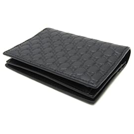 Gucci-Gucci MicroGuccissima Leather Card Case-Black