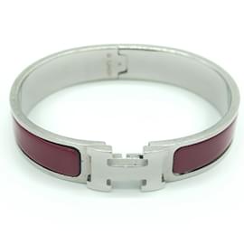 Hermès-Bracelet Hermès Clic Crack PM H-Rouge