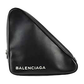 Balenciaga-Sac à main Triangle Balenciaga-Noir