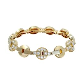 Cartier-Cartier Imalia K18YG Yellow Gold Charm Bracelet-Golden