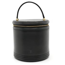 Louis Vuitton-Louis Vuitton Epi Cannes Handbag Vanity Bag-Black