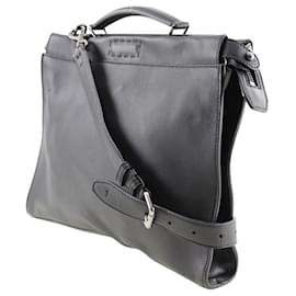 Fendi-Fendi Peekaboo Business Shoulder Bag-Black