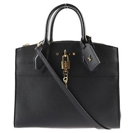 Borsa City Steamer MM Louis Vuitton Nero