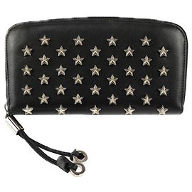Cartera larga Filipa de Jimmy Choo Negro Plata
