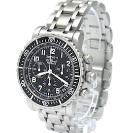 Zénith-Zenith Rainbow Flyback El Primero Steel Watch-Other