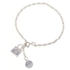 Hermès Hermes Sterling Silver Charm Bracelet Other