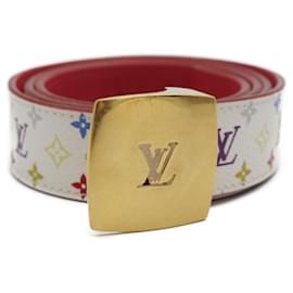 Louis Vuitton-Ceinture en cuir Monogram Multicolore Louis Vuitton-Autre