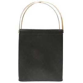 Cartier-Cartier Leather Black Trinity Handbag-Black