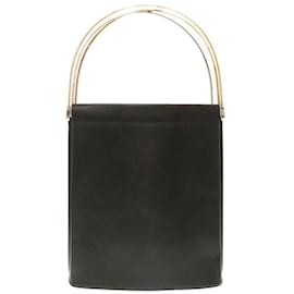 Cartier-Cartier Leather Black Trinity Handbag-Black