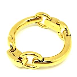 Céline-Celine Gold Charm Bracelet-Golden