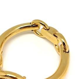 Céline-Celine Gold Charm Bracelet-Golden