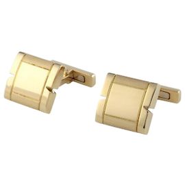 Abotoaduras Cartier Tank Française K18YG em ouro amarelo Outro