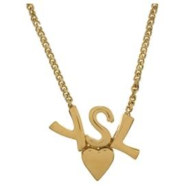 Yves Saint Laurent-Yves Saint Laurent Heart Necklace-Other