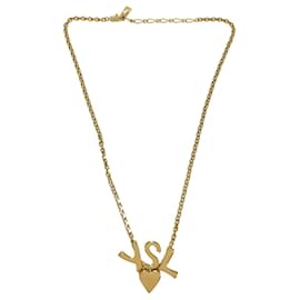 Yves Saint Laurent-Yves Saint Laurent Heart Necklace-Other