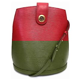 Louis Vuitton-Louis Vuitton Epi Cluny M52257 Shoulder Bag-Red