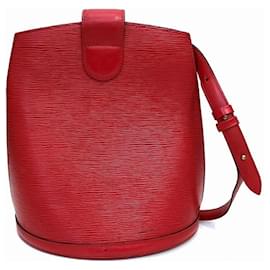 Louis Vuitton-Louis Vuitton Epi Cluny M52257 Shoulder Bag-Red