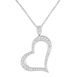 Collar de diamante en forma de corazón Piaget Limelight Otro