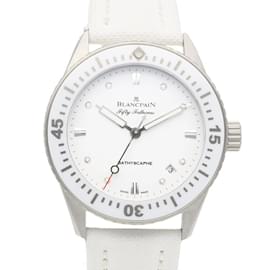 Blancpain-Blancpain Fifty Fathoms Bathyscaphe Automatic Wristwatch-White