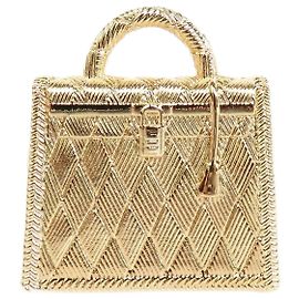 Hermès Pingente de Charme Curiosidade Hermes Kelly Dourado