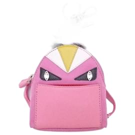 Fendi-Fendi Charm Key Ring Pouch-Pink,Multiple colors