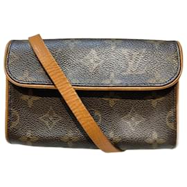 Louis Vuitton-Sac Pochette Florentine M51855 Monogram Louis Vuitton-Monogramme