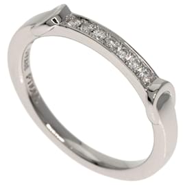 Céline-Celine C Diamond Ring in Platinum-Other
