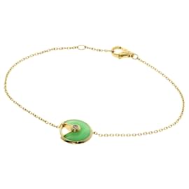 Cartier-Cartier Amulette de XS Diamond Chrysoprase Bracelet-Other