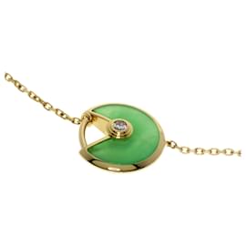 Cartier-Cartier Amulette de XS Diamond Chrysoprase Bracelet-Other