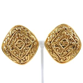 Orecchini da donna vintage placcati in oro di Chanel Altro