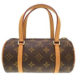 Louis Vuitton-Louis Vuitton Monogram Papillon 19 Handbag-Brown
