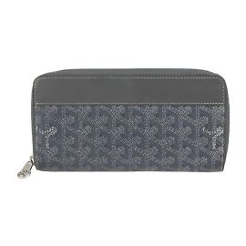 Goyard Matignon Zip GM Long Wallet Brown