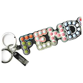 Fendi-Fendi Keychain Bag Charm-Golden