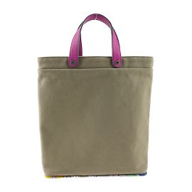 Sac à main Ash Petit H d'Hermès Kaki