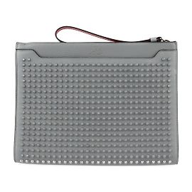 Borsa Clutch SKYPOUCH Christian Louboutin Marrone