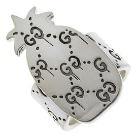 Anillo Gucci Ghost Piña GG Plata 925 para mujeres Otro