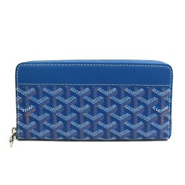 Goyard Matignon APM ZIP GM 10 Long Wallet Blue