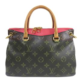 Louis Vuitton-Louis Vuitton Pallas BB Monogram Handbag-Orange,Monogram
