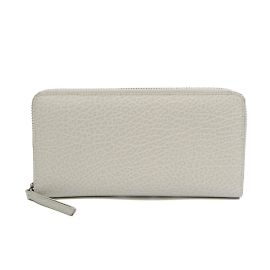 Maison Martin Margiela Cartera larga de cuero Off-White Maison Margiela Blanco roto