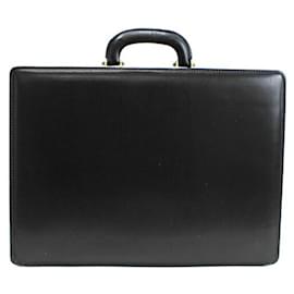 Loewe-Loewe Anagram Attaché Case-Black