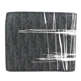 Christian Dior-Dior Homme Bi-Fold Wallet-Black