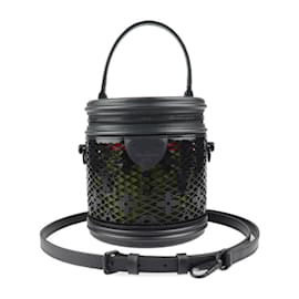 Louis Vuitton-Louis Vuitton Cannes Monogram Lace Handbag-Black