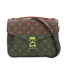 Louis Vuitton-Louis Vuitton Pochette Metis MM Monogram Shoulder Bag-Brown,Monogram