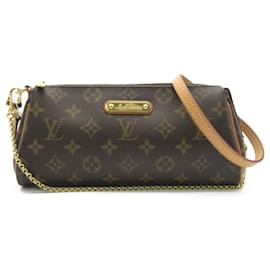 Louis Vuitton-Louis Vuitton Eva Brown Monogram Shoulder Bag-Brown