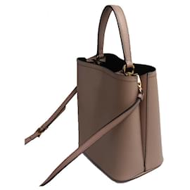 Prada-Prada Saffiano Pannier 2Way Shoulder Bag-Beige
